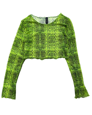 Alana Mesh Top Viper