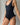 Ruffle One Piece Black Onyx