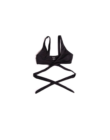 Wrap Top  Black Onyx